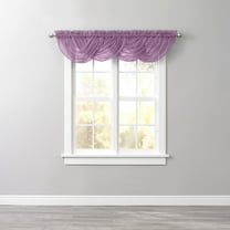 BrylaneHome BH Studio Sheer Voile Toga Valance
