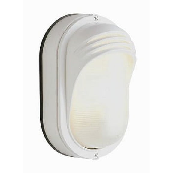 Trans Globe Lighting - The Standard - One Light Oval Bulkhead - Eye Lash-Rust