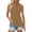 A-Khaki509, variant on Wxolcjlv Women's T-Shirt Solid Color Lapel Button Sleeveless Polo Vest Breathable Soft For Summer Sports And Outings,Sizes S-XXXL