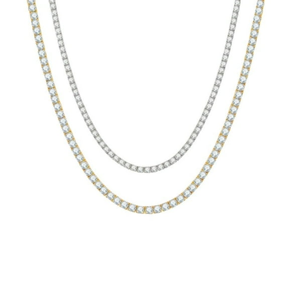 S925 Moissanite necklace, tennis necklace, Men's And Women's TemperamentFashion Party Engagement Wedding Anniversary Gift, Boyfriend AndGirlfriend Wedding Gift