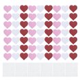 thumbnail image 5 of PBPBOX Assorted Color Heart Shaped Cards for Home Decor and Bulletin Boards 108Pcs, 5 of 8