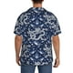 thumbnail image 3 of Fotbe Dragon Camisa Estampada de Manga Corta para Hombre, Casual de Verano, Estilo Playero, Sin Arrugas-Small, 3 of 5