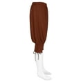 thumbnail image 6 of Tosmy Pants For Men Mens Retro Solid Color Pants Ankle Strap Pants Quick Drying Pants Comfort, 6 of 9