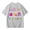 Grey, variant on School Uniform Tshirts Children First Day School Cartoon Tee Short Sleeve Girls Top Boys T Shirts Black 5-6 Years
