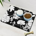 thumbnail image 3 of Country Floral Dog Food Mat - Farmhouse Bloom, Non-Slip Absorbent Pet Bowl Mat, 3 of 7