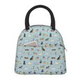 thumbnail image 1 of Easygdp Cartoon Doodle Puppy Bolsa de Almuerzo Insulada Grande, Forro de Aluminio, Diseño Espacioso, a Prueba de Fugas, Ideal para Trabajo, Picnics, Viajes y Actividades al Aire Libre, 1 of 6