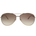 thumbnail image 2 of Marc Jacobs  Metal Unisex Aviator Sunglasses Gold Copper 53mm Adult, 2 of 3