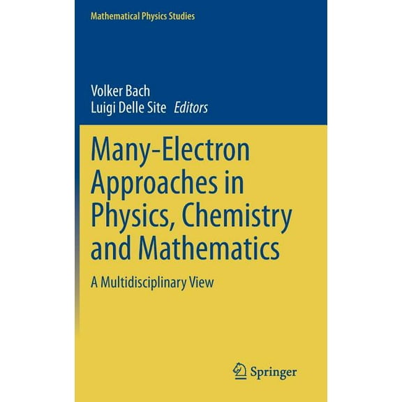 Mathematical Physics Studies Many-Electron Approaches in Physics, Chemistry and Mathematics: A Multidisciplinary View, (Hardcover)