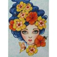 thumbnail image 1 of Diamond Painting (DB0080) 5D DIY Square Big Eye Girl Imagen de diamantes de imitación 50x70cm FLhrweasw Nuevo, 1 of 1