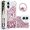 Pink, variant on Liquid Quicksand Case for iPhone 16 Plus 6.7" with Diamond Kickstand, Soft TPU Luxury Fun Glitter Sparkle Flowing Clear Bling Cover Case for Apple iPhone 16 Plus. -Colorful