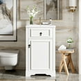 thumbnail image 3 of 20-Inch Bathroom Vanity with Ceramic Sink, Soft Close Door, Adjustable Shelf, and Door-Mounted Storage Rack, 3 of 9