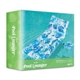 thumbnail image 5 of Joyfy Inflatable Pool Float Adult Tropical Leaves Pool Floaties Lounger with Adjustable Backrest Cup Holders, Sun Tanning Float Rafts Floating Chair Pool Beach Lake Lounge, 5 of 9