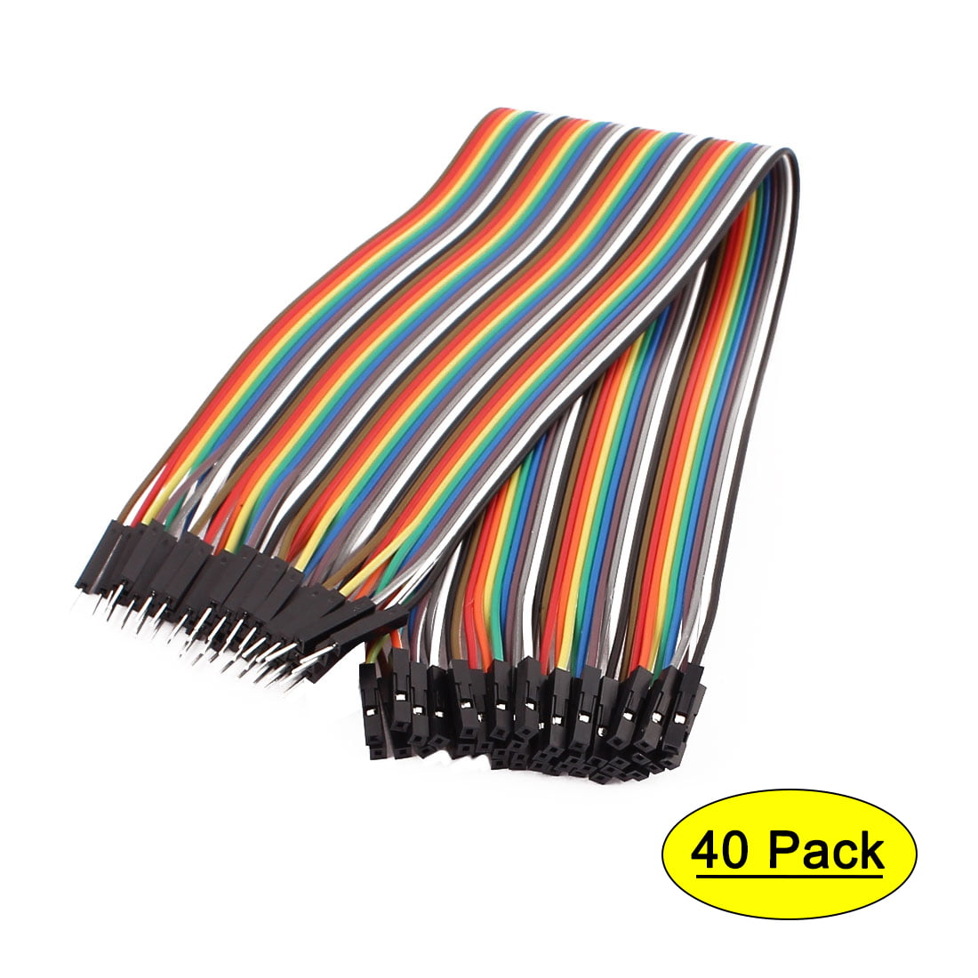 26AWG 2.54mm Dupont Jumper Cables Female 30cm 2~10Pin Breadboard GPIO Pi Arduino 