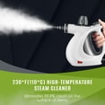 thumbnail image 2 of Pressurized Handheld Multi-Surface Natural Steam Cleaner with 12 pcs Accessories, Multi-Purpose Steamer for Home Use, Steamer for Cleaning Floor, Upholstery, Grout and Car, 2 of 8