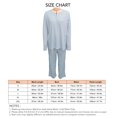 thumbnail image 2 of Conjunto de ropa de descanso con pantalones superiores de manga larga, pijamas de dos piezas para mujer, pantalones superiores de manga larga, ropa de dormir, conjunto de pijamas de manga larga para mujer fiel a su promesa, 2 of 3
