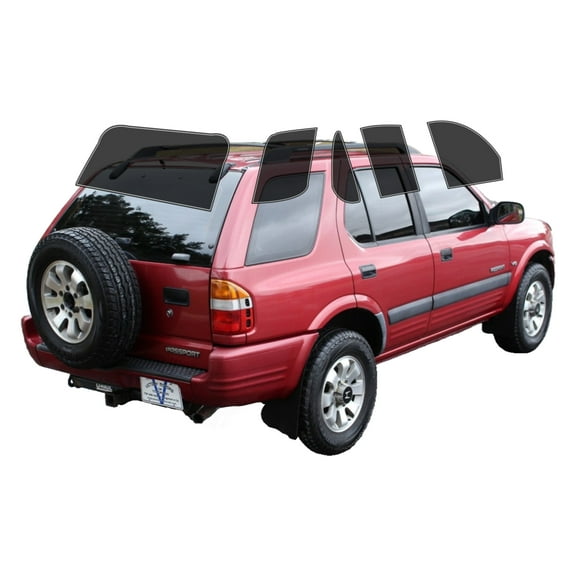 Haiy Co - PreCut 2Ply 25% Window Tint Film Kit For 1998-2002 Honda Passport -Side+Rear Window