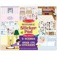 thumbnail image 1 of Ensemble de Tapis d'Autocollants Réutilisables : Maison de Jeu (175+ Autocollants Réutilisables, Excellent Cadeau pour Filles et Garçons - Idéal pour 3, 4, 5 Ans et Plus), 1 of 7