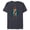 Navy Heather, variant on Marvel The Marvels Photon Captain Marvel Ms. Marvel Diamond - Short Sleeve Blended T-Shirt for Adults - Customized-Yellow