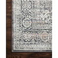 thumbnail image 5 of Loloi Lucia Oriental Steel / Ivory Area Rug, 5 of 6