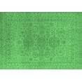 thumbnail image 1 of Ahgly Company Indoor Rectangle Oriental Emerald Green Industrial Area Rugs, 5' x 7', 1 of 4