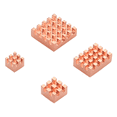thumbnail image 2 of Juego de 6 disipadores de calor de cobre metálicos, almohadillas de refrigeración pasivas y radiadores para el modelo B, 2 of 7
