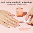 thumbnail image 4 of modelones Nail Strengthener Jelly Nude Nail Repair for Damaged Nails Strengthening Polish 15ml Nail Growth and Strengthener Natural Concealer Foundation Nail Care Gifts for Women, 4 of 9