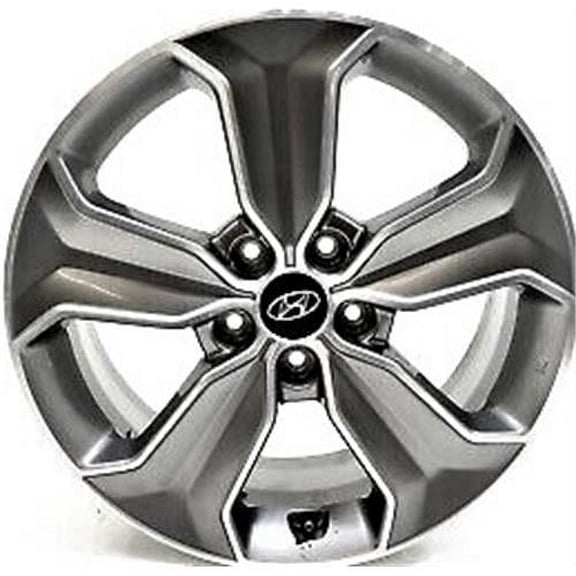 18x7.5 in Wheel for HYUNDAI SANTA FE 2013-2016 CHARCOAL Reconditioned Alloy Rim