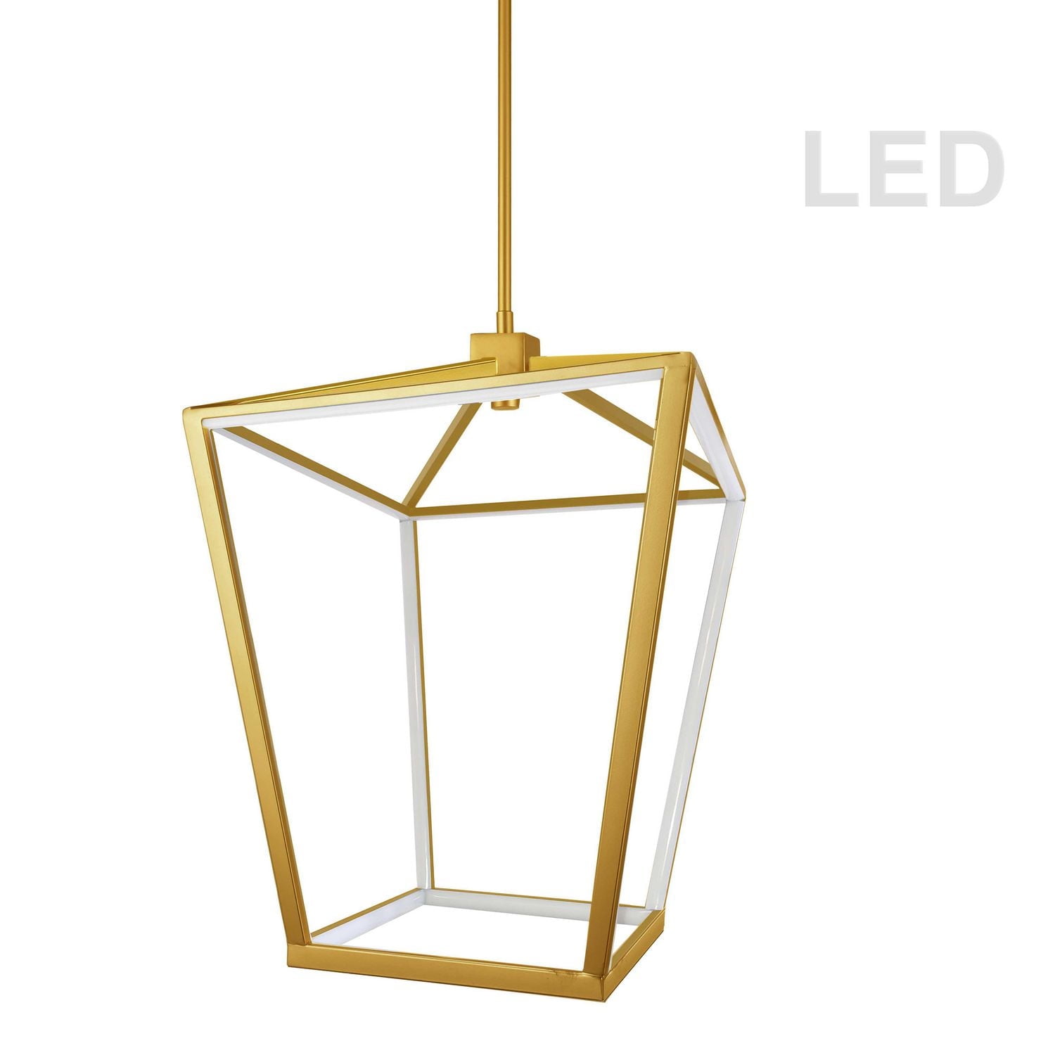 Lustre en laiton vieilli Dainolite CAG-2046C-AGB