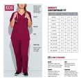 thumbnail image 3 of Dickies EDS Essentials Scrubs Pant For Women Mid Rise Jogger DK065, XXS, White, 3 of 9
