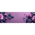 thumbnail image 4 of Pink Roses Floral Backdrop Banner for Parties Weddings Photography Events Garden Decorations, 4 of 8