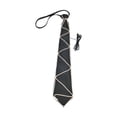 thumbnail image 1 of KLKCMS Light up Neckties Costume Accessory Neon Suspenders for Dance Show Halloween White, 1 of 9