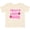 Natural, variant on Inktastic Daddy's Little Girl Girls Baby T-Shirt