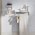 thumbnail image 3 of Kohler K-27354 Draft 6" Towel Bar Frame - Nickel, 3 of 5
