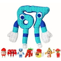 9in Steal a Brainrot Plush Figure Toys Stuffed Animals Plushies Collectible Doll Gift for Game Fans Adults Teen (Admin Lucky Block)