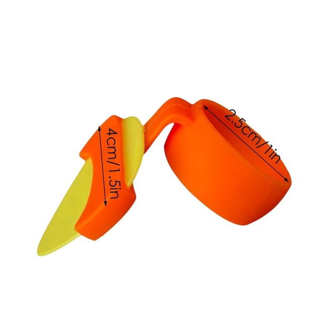 JJKBVCLO Ergonomic Guitar Picks Durable Silicone For All Playing Styles Includes 2 Thickness Picks