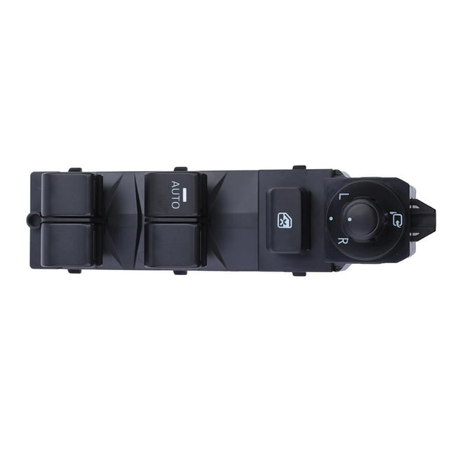 Interrupteur de Fenêtre Électrique Régulateur de Fenêtre Bouton de Commande Lève-Vitre Interrupteur Principal de Fenêtre Électrique Compatible pour 2012-2020 Mazda CX-5 Remplacer KF33-66-350A