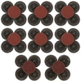 thumbnail image 3 of Jinsinto 40pcs 50mm 24/60/120/240 Grit Roll Lock Sanding Discs R Type Sandblasting Abrasive Pads, 3 of 5