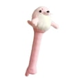 thumbnail image 3 of koolsoo Badminton Racket Handle Cover with Drawstring Absorbent Knitted Stuffed Doll Pink, 3 of 9