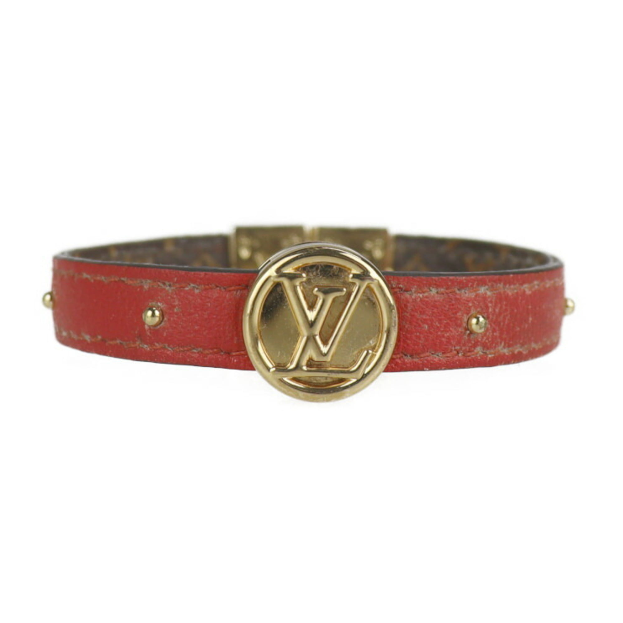 Shop Louis Vuitton MONOGRAM Lv circle reversible bracelet (M6268E, M6173E)  by JOY＋