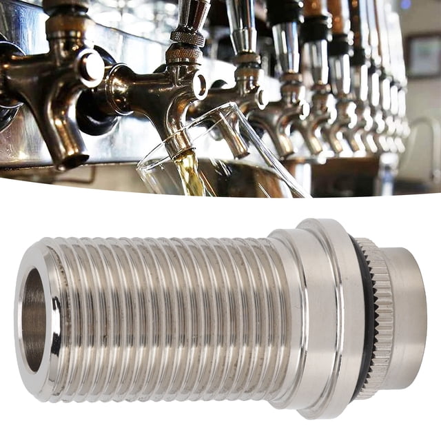 Beer Tap Locking Flange, Draft Beer Locking Flange Leakproof Stainless Steel for Bars for Keg