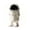 White, variant on Astronaut Shaped Trash Can with Lid Cute Large Capacity Waste Bin for Bedroom Home Office Living Room Storage,Red 1pc