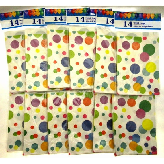 168 Gift Sacs Treat Bags 5 X 7 inch Party Sacks