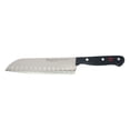 thumbnail image 2 of Cuchillo Wusthof Gourmet 7 con filo hueco Santoku negro 3x, 2 of 3
