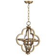 thumbnail image 1 of Safavieh Collection d'Éclairage Mila 12.25 Pouces Pendentif Réglable Orb, Or, 1 of 4