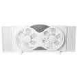 thumbnail image 2 of Perfect Aire 9 in. H 3 speed Electronically Reversible Twin Window Fan Remote Control, 2 of 7