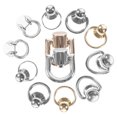 thumbnail image 5 of WHAMVOX 16pcs Rotatable D- Rivets Multi-Functional Rotating Backpack Purse Hardware Accessories, 5 of 8