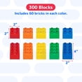 thumbnail image 3 of Bloques de construcción PREXTEX 300 Jumbo Bricks para niños mayores de 3 años, 3 of 7