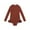 Brown, variant on CHEEREAM Baby Toddler Girls One Piece Swimsuit Zip Rash Guard Swimwear Ruffled Long Sleeve Bathing Suit 12M-5Y