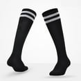 thumbnail image 6 of 10 Pairs Kids Soccer Socks Stretchy Knee High Tube Socks Colorful Football Athletic Team Socks for Boys Girls (7-12 Years Old), 6 of 6