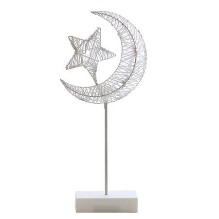 

Jooan LED Lamp Table Small Night Light Rattan Decorative Lighting for Party Festival Christmas Moom Star